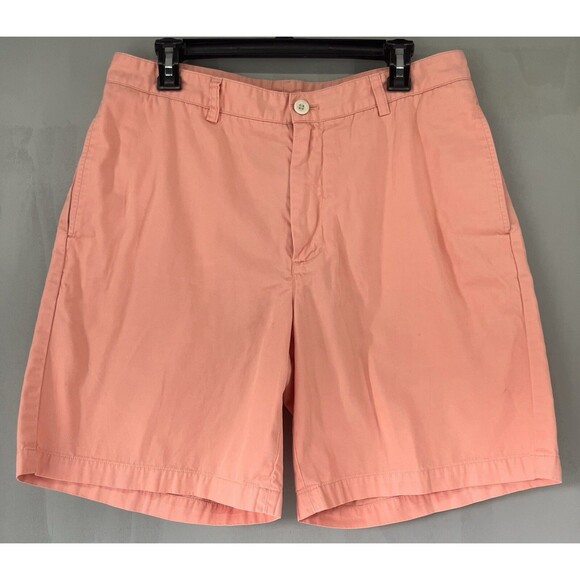 Vineyard‎ Vines Men’s Chino Club Shorts Coral Size 35 - Picture 1 of 4